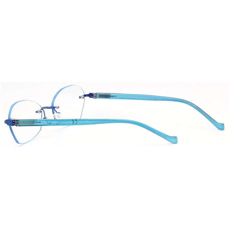 Dachuan Optical DRM368018 China Supplier Rimless Metal Reading Glasses With Special shape (10)